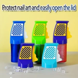 Handlicher manueller Dosenöffner, geeignet für Nagelschutz, ideal zum einfachen Öffnen von Soda- Bierdosen, Einfaches Öffnen von Dosen,Dosenöffner für Soda,Leichter