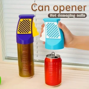 Handlicher manueller Dosenöffner, geeignet für Nagelschutz, ideal zum einfachen Öffnen von Soda- Bierdosen, Einfaches Öffnen von Dosen,Dosenöffner für Soda,Leichter